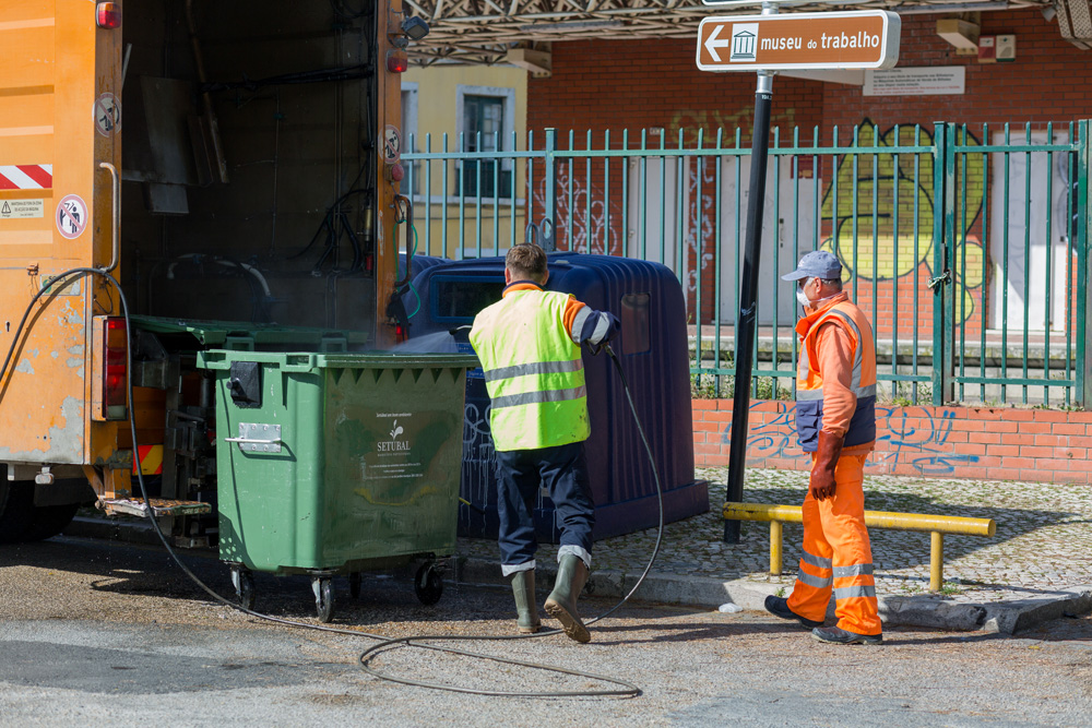 Coronavírus Covid-19 | limpeza e desinfeção de ruas | 26 de março