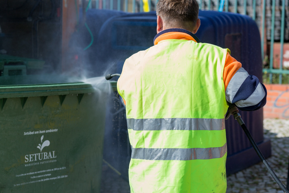 Coronavírus Covid-19 | limpeza e desinfeção de ruas | 26 de março