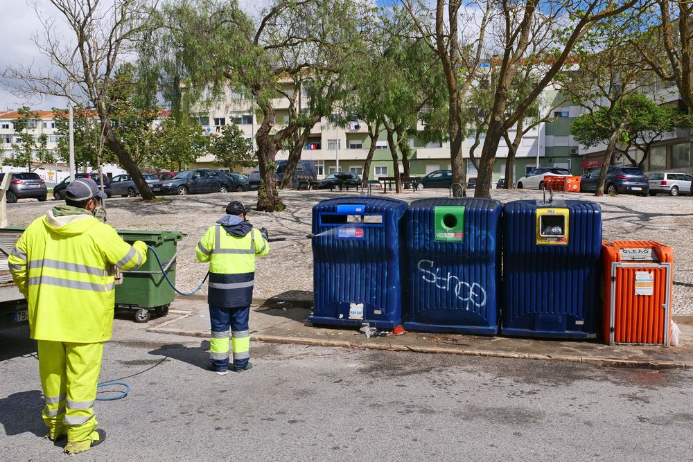 Coronavírus Covid-19 | Limpeza e desinfeção de ruas | 31 de março