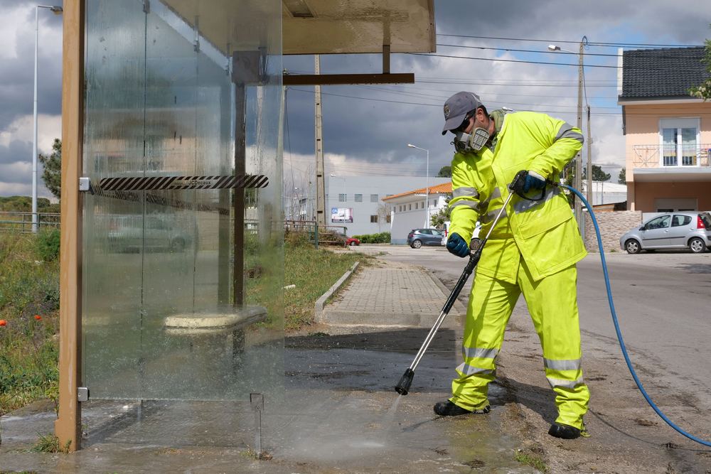 Coronavírus Covid-19 | Limpeza e desinfeção de ruas | 31 de março