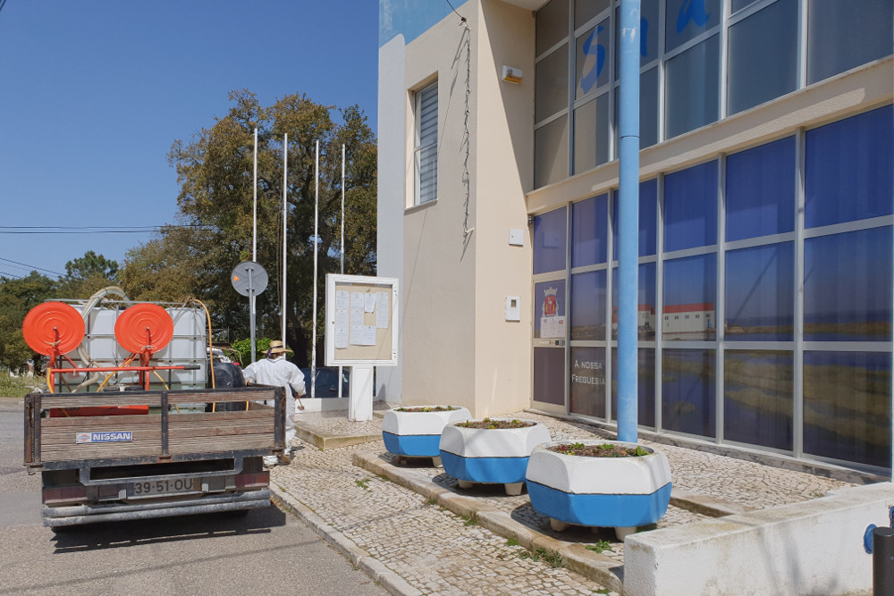 JF Sado | Covid-19 | Desinfeção | 30 de março de 2020