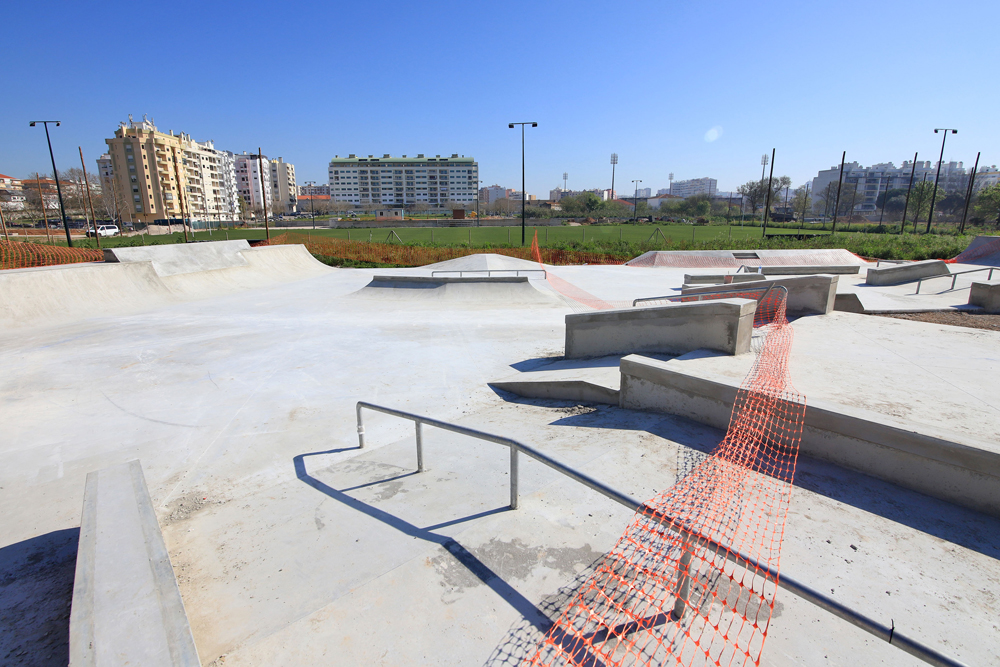 Skate Parque de Setúbal - obras