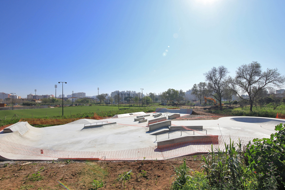 Skate Parque de Setúbal - obras