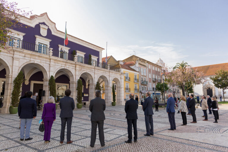 Comemorações dos 46 anos do 25 de Abril | hastear da bandeira