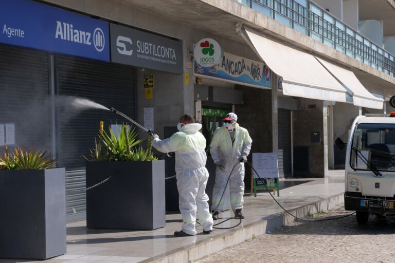 Coronavírus Covid-19 | limpeza e desinfeção | 3 de abril