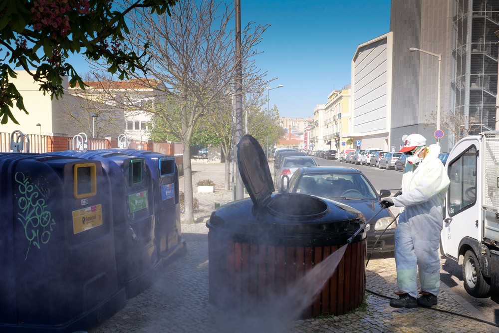 Coronavírus Covid-19 | limpeza e desinfeção | 3 de abril