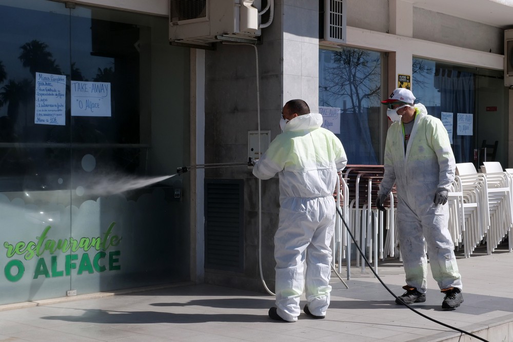 Coronavírus Covid-19 | limpeza e desinfeção | 3 de abril