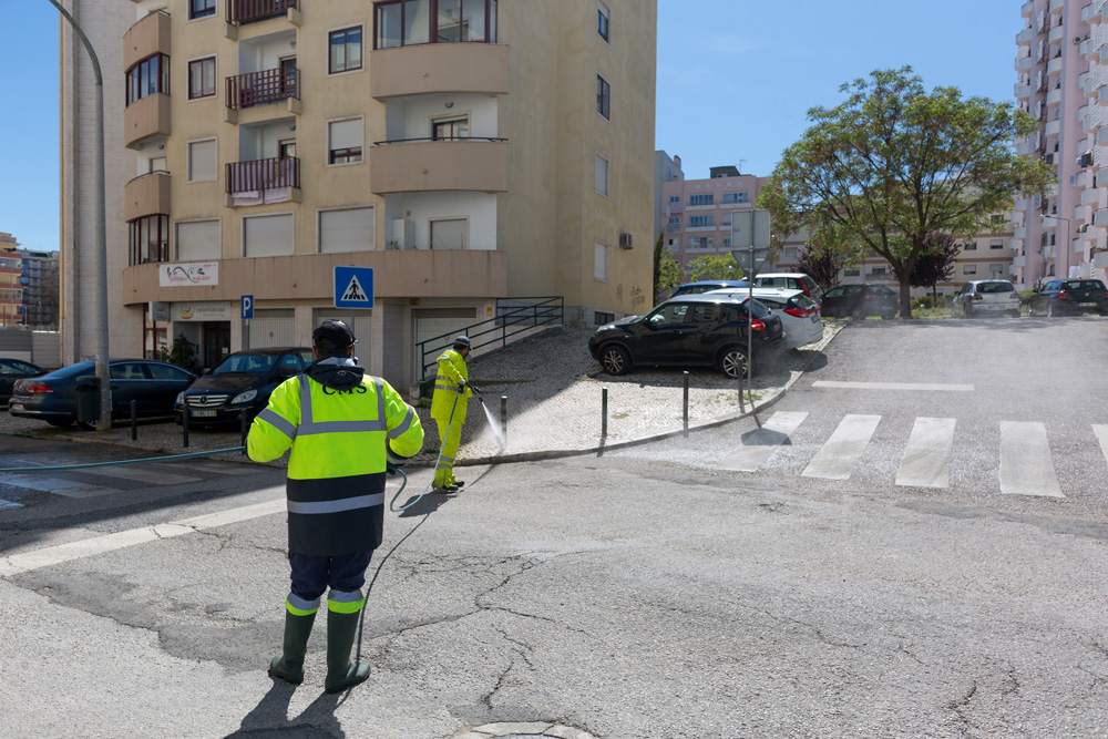 Coronavírus Covid-19 | limpeza e desinfeção | 3 de abril