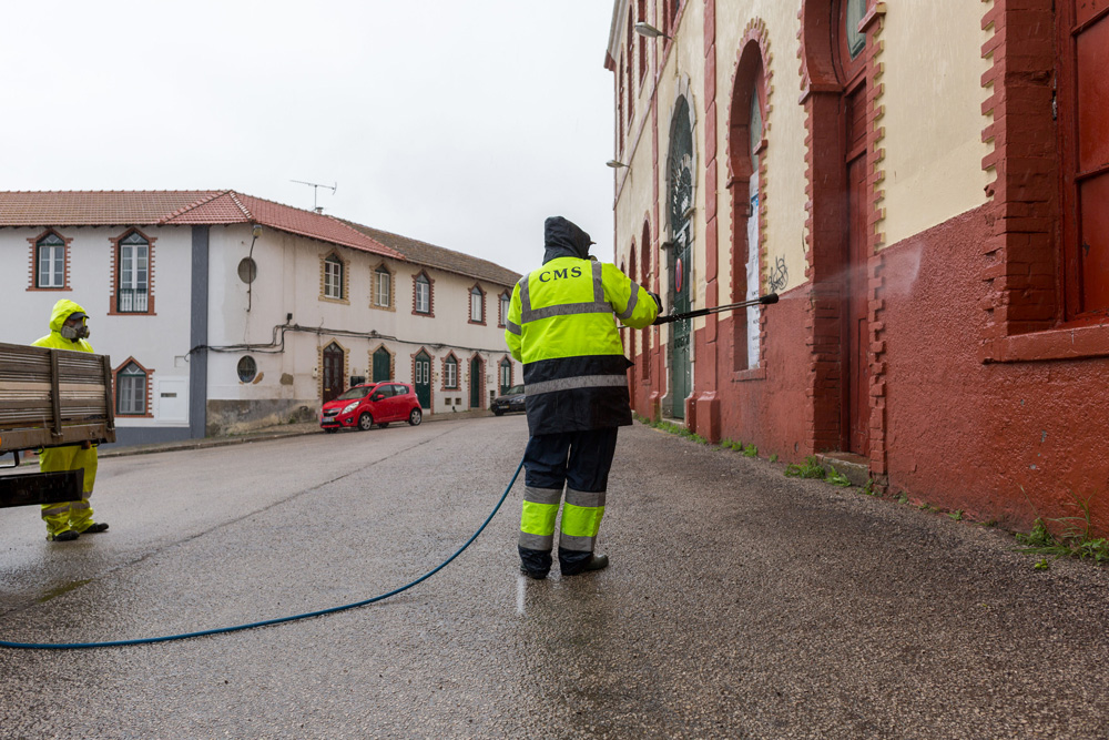 Coronavírus Covid-19 | limpeza e desinfeção | 01 de abril