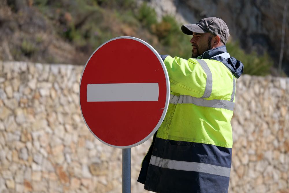 Coronavírus Covid-19 | sinalização frente ribeirinha