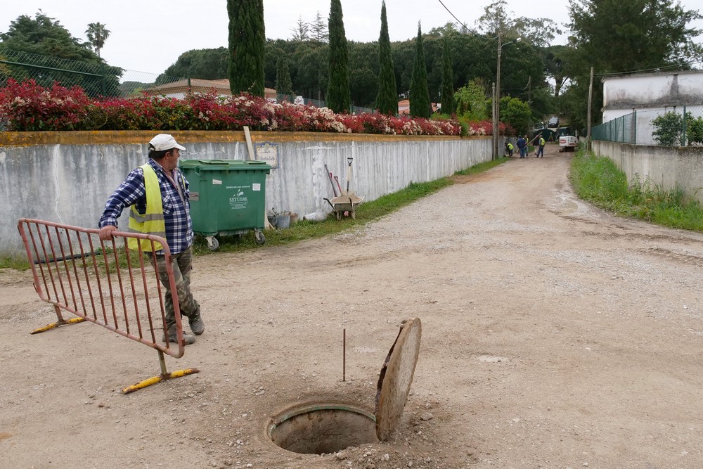 Aldeia da Piedade | obras de infraestruturas urbanas