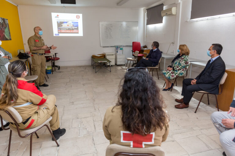 Coronavírus Covid-19 | Visita Cruz Vermelha