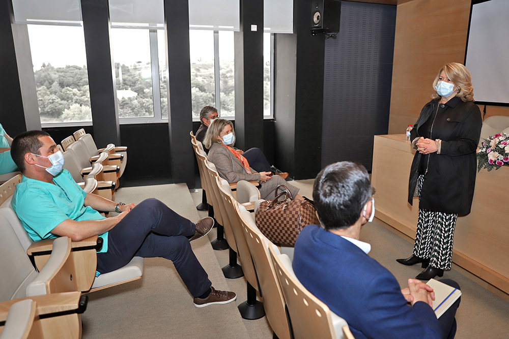 Coronavírus Covid-19 | Visita da Presidente a instituições | Hospital da Luz