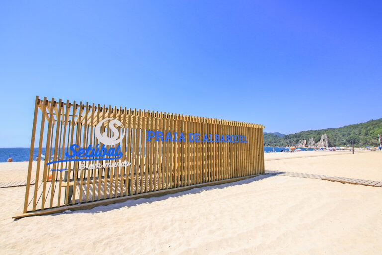 Praia da Albarquel | valorização | novos equipamentos