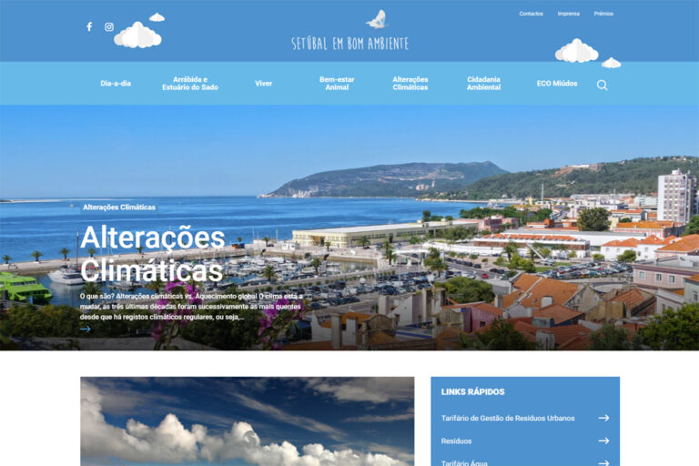 Site Setúbal em Bom Ambiente