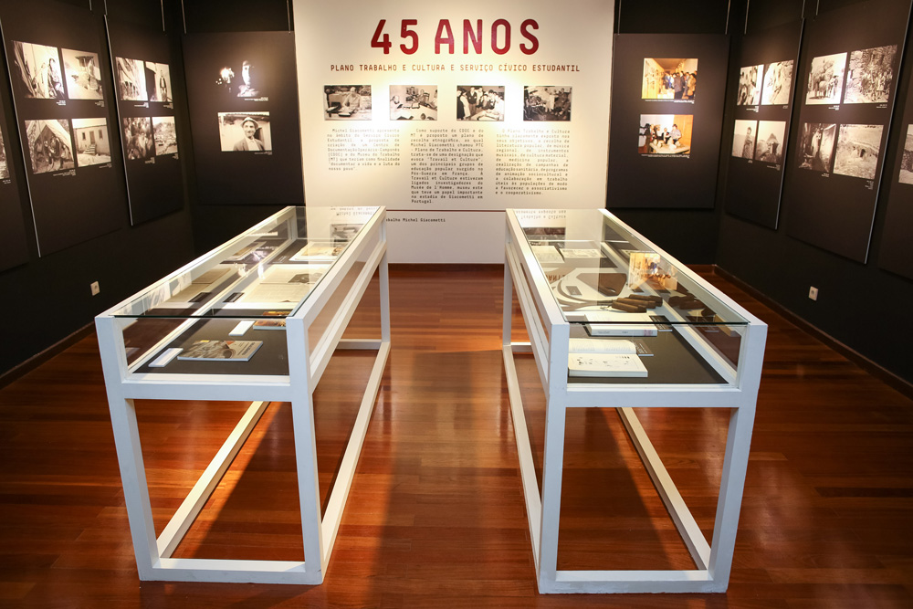 Exposição "45 Anos – Plano de Trabalho Cultura e Serviço Cívico Estudantil" | Museu do trabalho Michel Giacometti