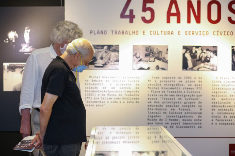 Exposição "45 Anos – Plano de Trabalho Cultura e Serviço Cívico Estudantil" | Museu do trabalho Michel Giacometti