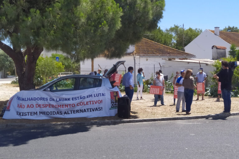 Manifestação Despedimento Coletivo Lauak