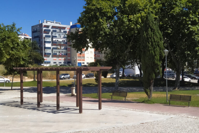 Obras de beneficiação no Jardim do Monte Belo