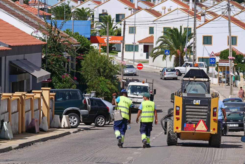 Repavimentação da Estrada de Santo Ovídio