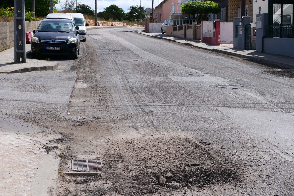 Repavimentação da Estrada de Santo Ovídio