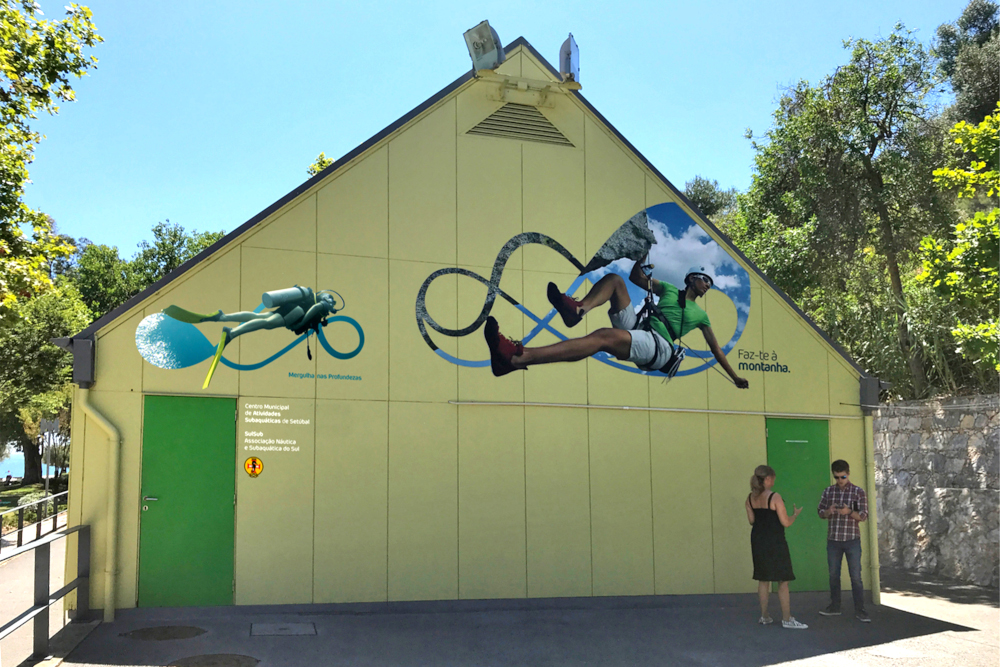 Centro Municipal de Atividades Subaquáticas de Setúbal - maquete