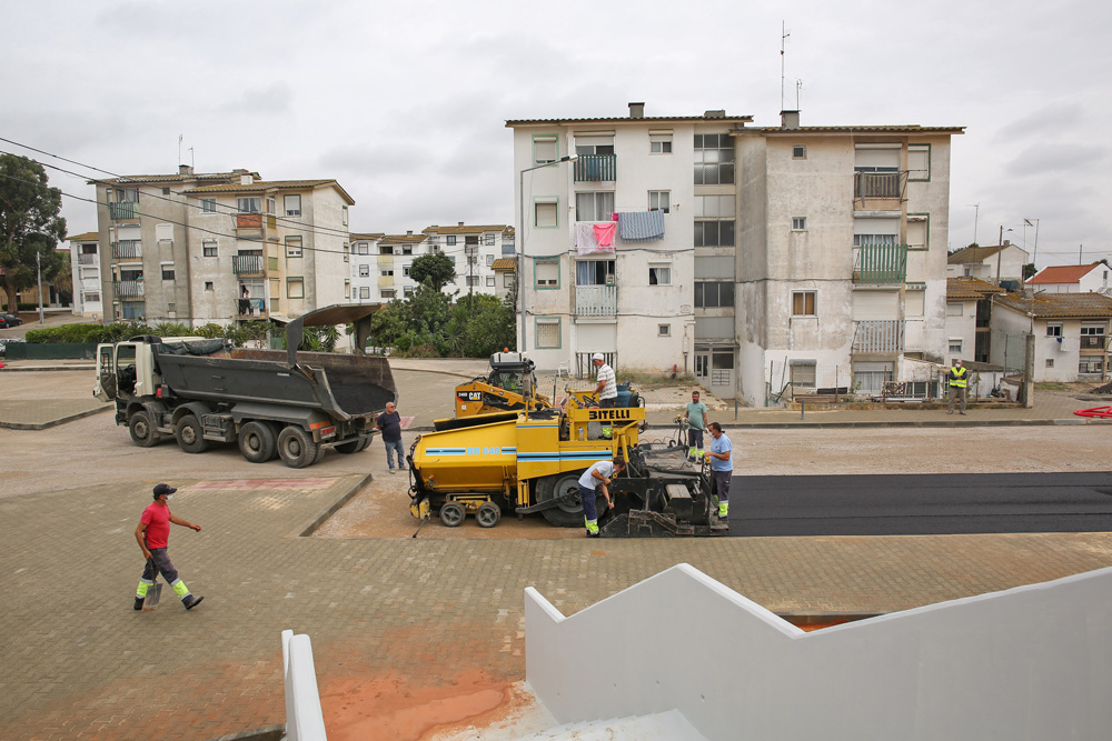 Obras - Rua Júlio Dinis - asfaltamentos