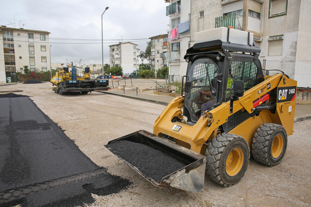 Obras - Rua Júlio Dinis - asfaltamentos