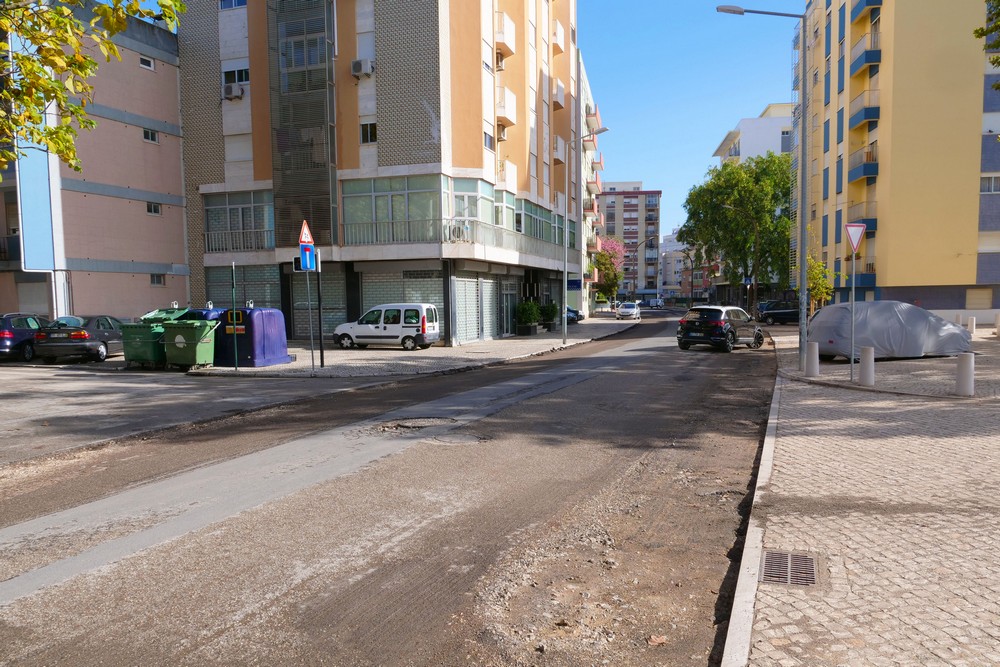 Repavimentações | Bairro do Montalvão | Rua Oliveira Martins