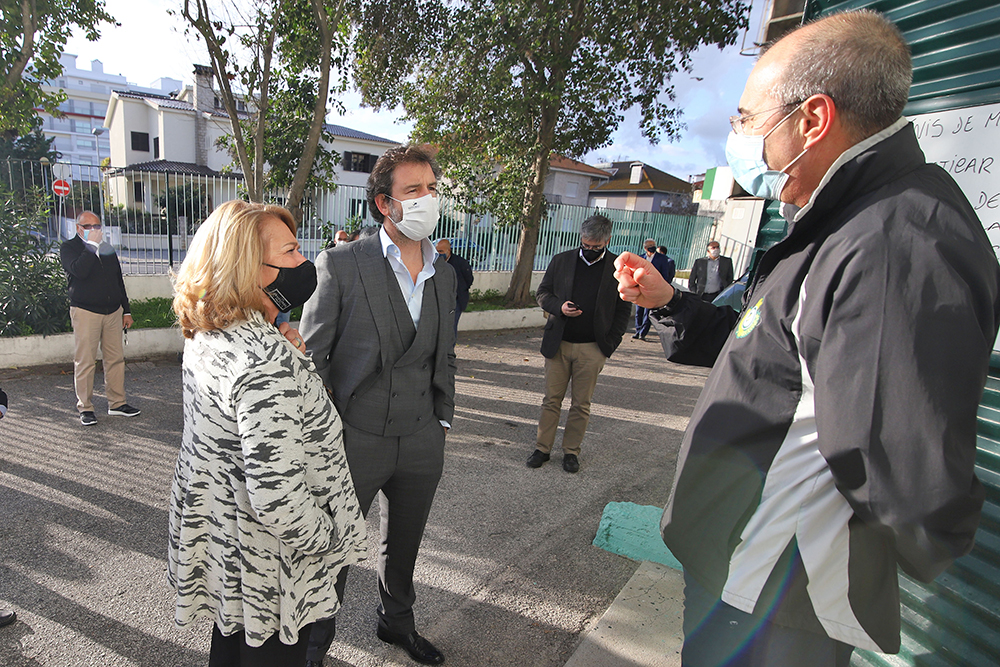 Visita técnica da Câmara Municipal de Setúbal ao Estádio do Bonfim