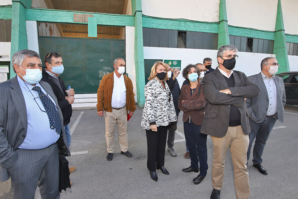 Visita técnica da Câmara Municipal de Setúbal ao Estádio do Bonfim