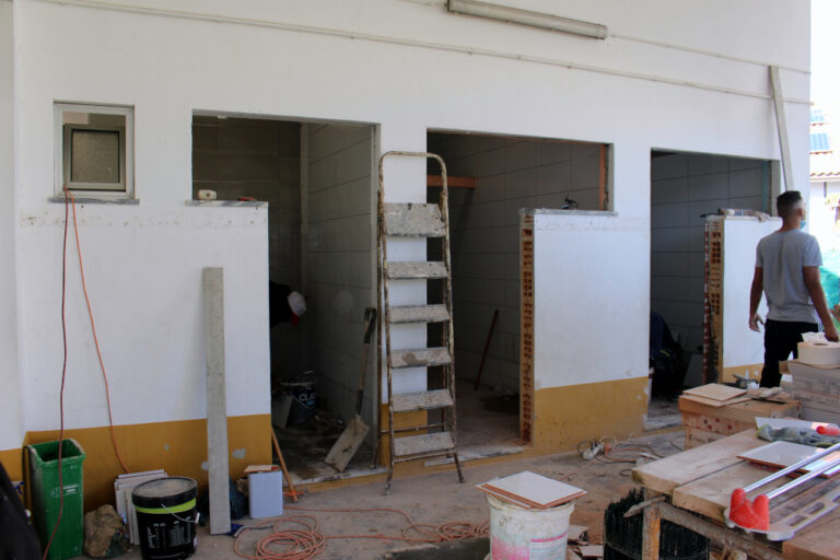 Requalificação da EB das Manteigadas | Foto da JFSS