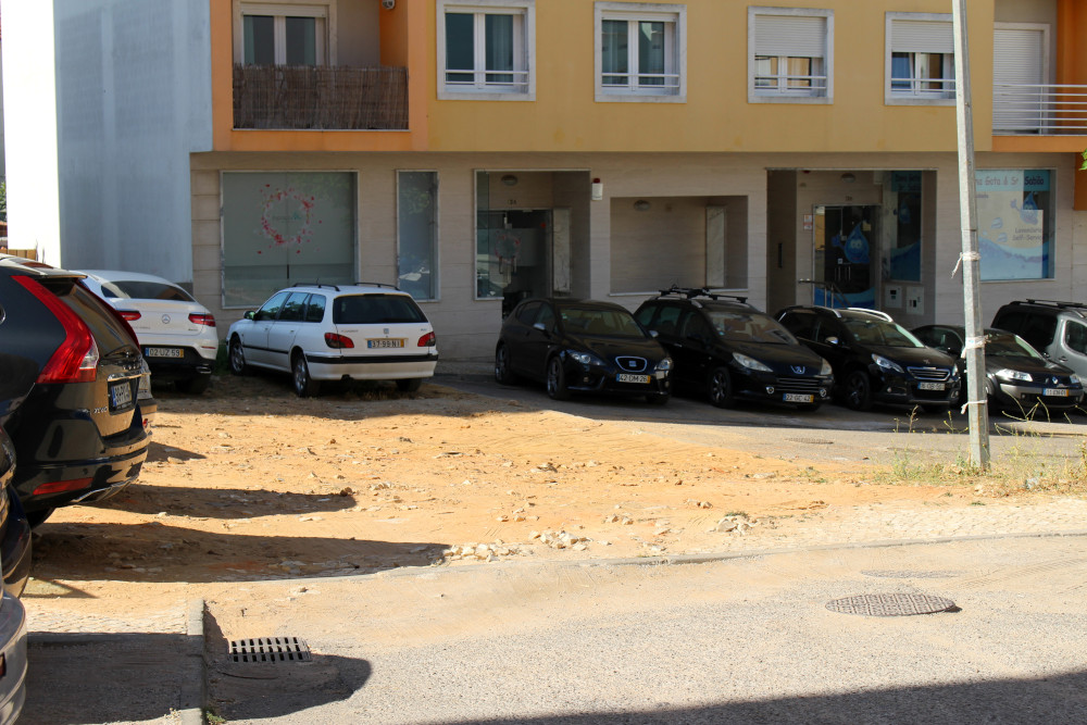 Requalificação da Rua Flávio Resende | Antes da execução das obras | Foto da União das Freguesias de Setúbal