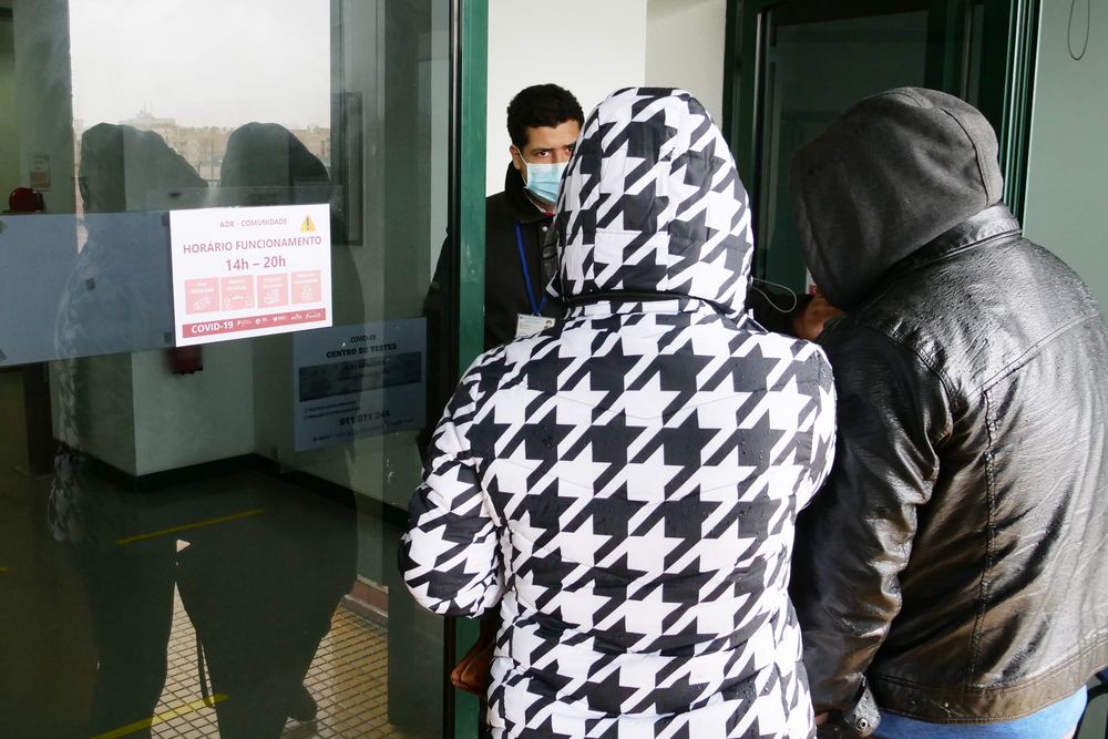 Covid-19 | centro de testes e ADR | Espaço no IEFP