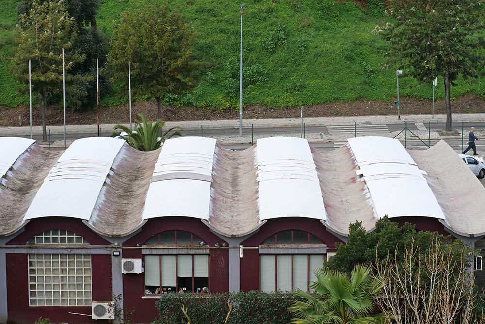 Quartel da CBSS | encapsulamento da cobertura