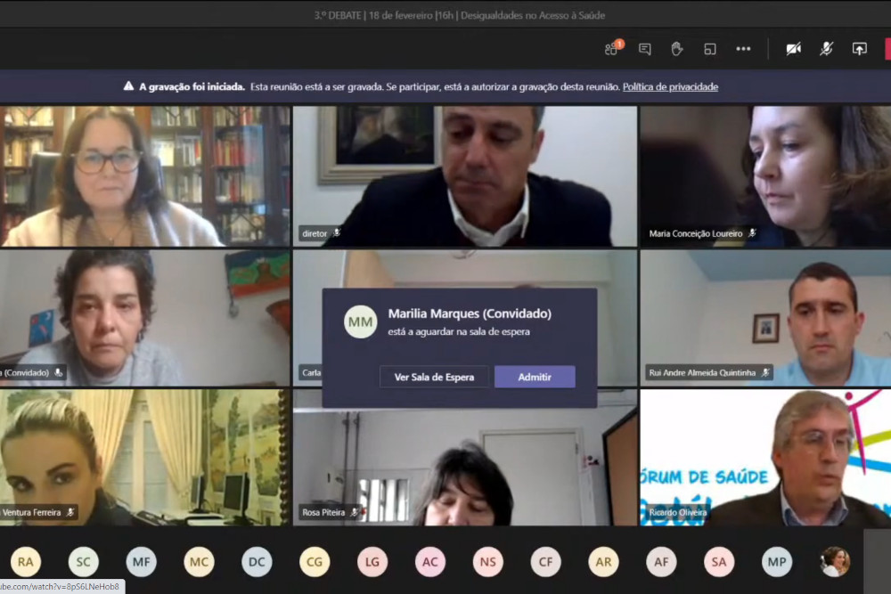 Fórum de Saúde de Setúbal - Terceiro Debate Prévio - Desigualdades no Acesso à Saúde