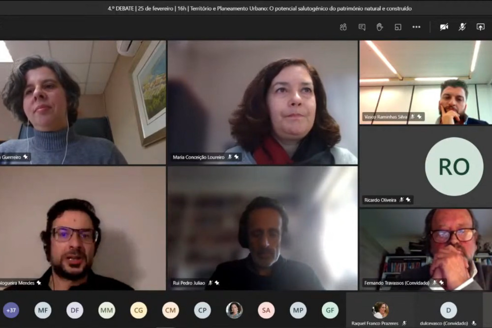 Fórum de Saúde - quarto debate prévio - “Território e Planeamento Urbano: O potencial Salutogénico do Património Natural e Construído”