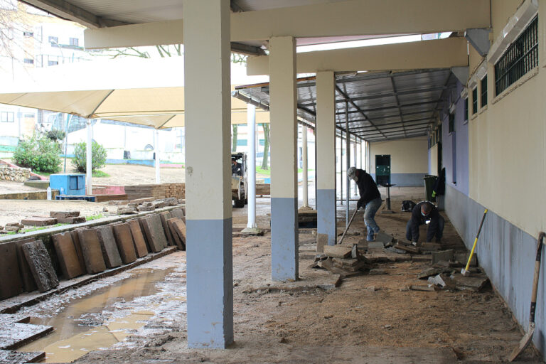 Obras EB Peixe Frito | Foto da JFSS