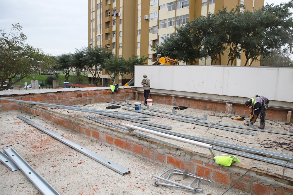EB n.º 2 de Santa Maria da Graça | instalação de novas coberturas