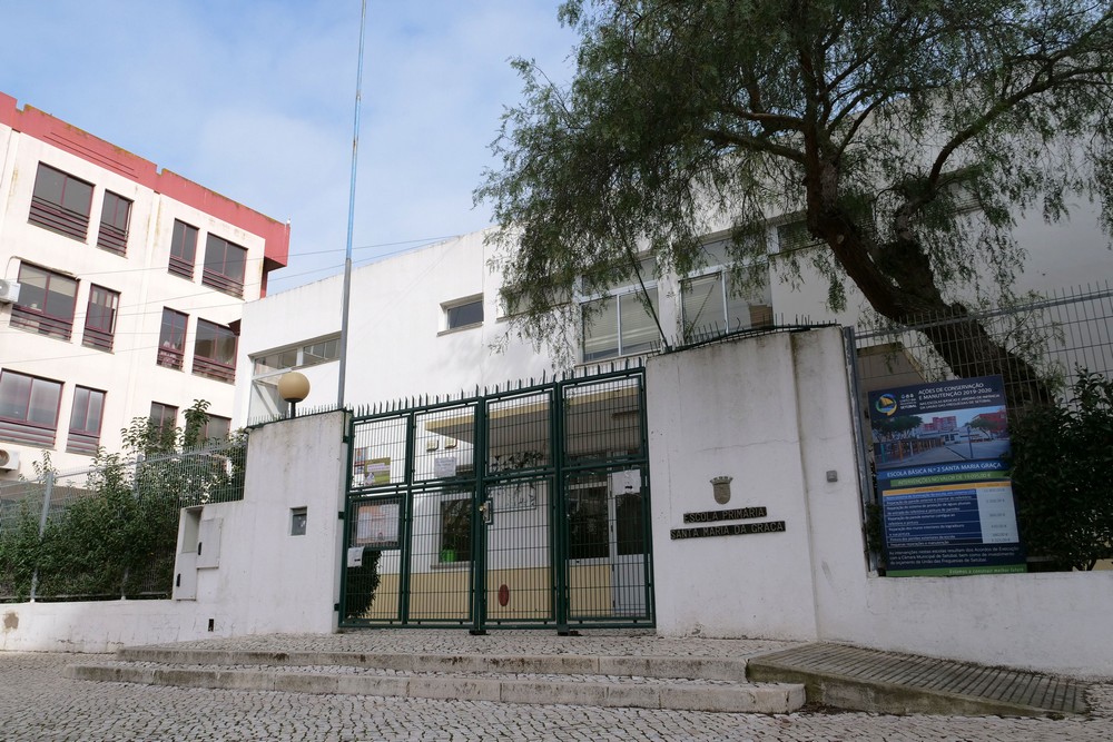 EB n.º 2 de Santa Maria da Graça | instalação de novas coberturas