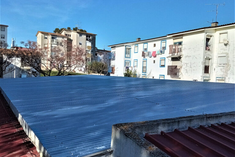 Nova cobertura na EB Humberto Delgado | Foto da JFSS