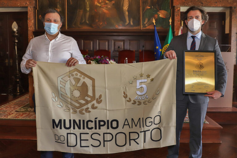 Entrega de Diploma "Município Amigo do Desporto"