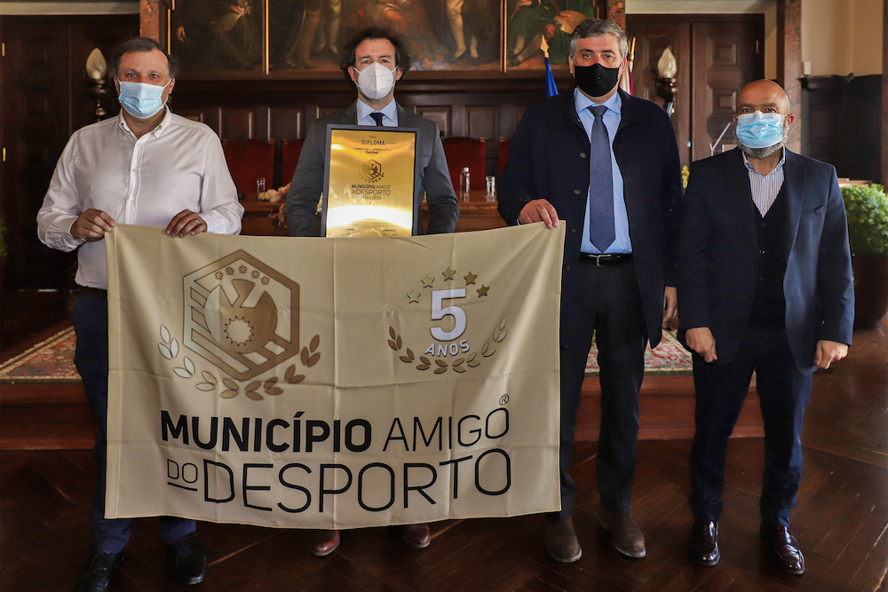 Entrega de Diploma "Município Amigo do Desporto"