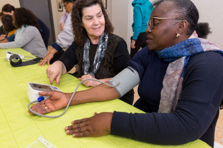 NBNC | Saúde no Bairro | Formação Medição Tensão Arterial