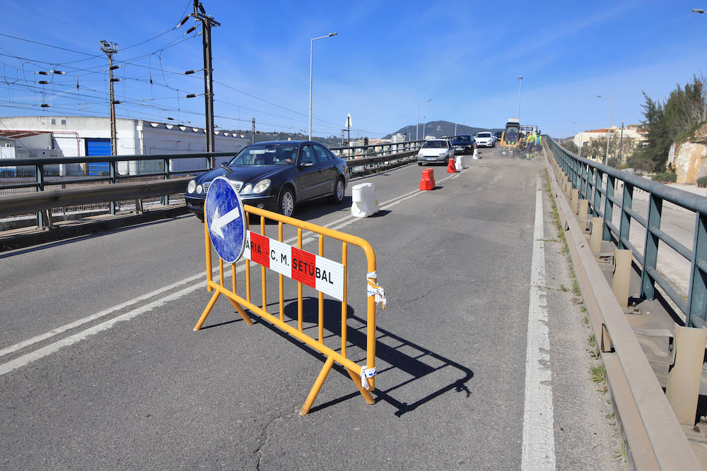 Viaduto das Fontainhas | obras de beneficiação