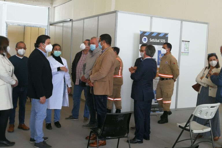 Visita ao Centro de Vacinação Covid-19 | Foto da JFSS