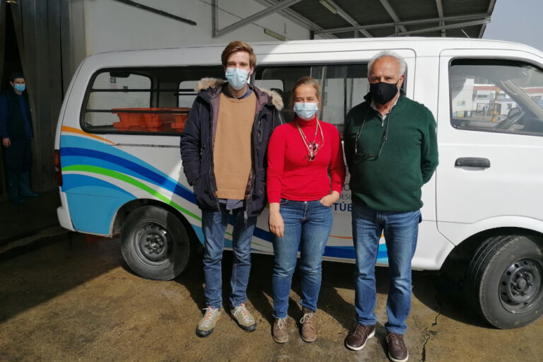 Doação de pescado | Foto da UFS