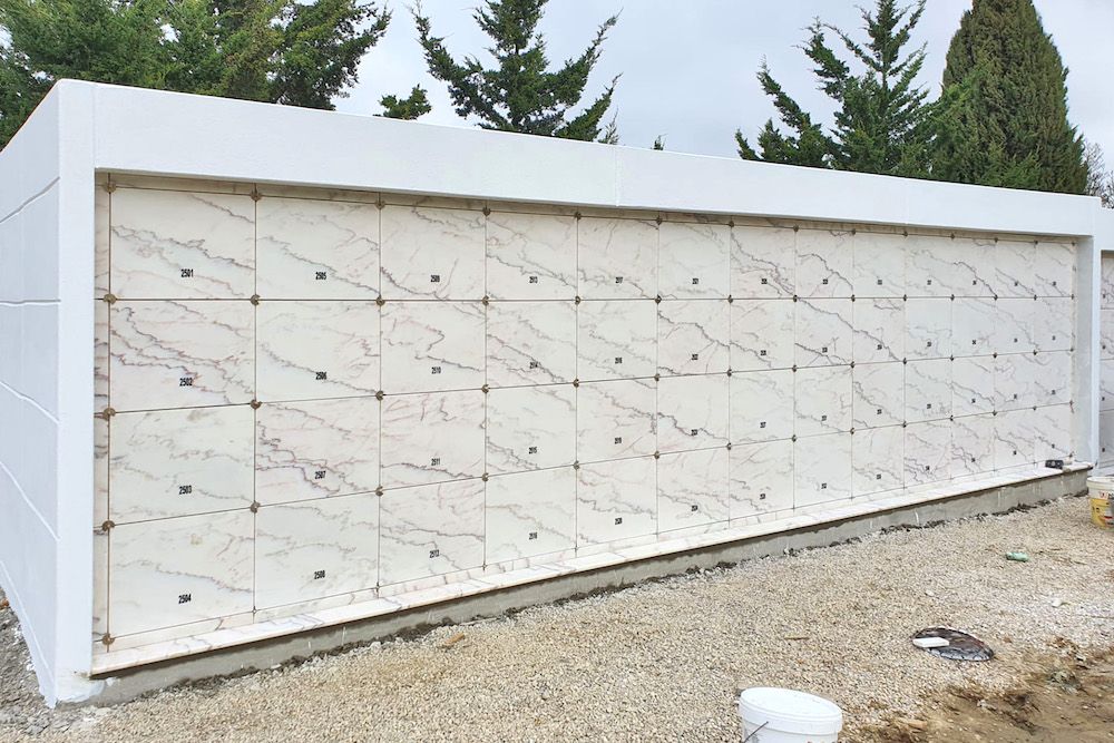 Cemitério da Paz com mais ossários