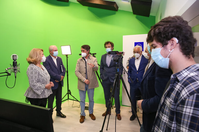 Estúdio de Audiovisuais | inauguração