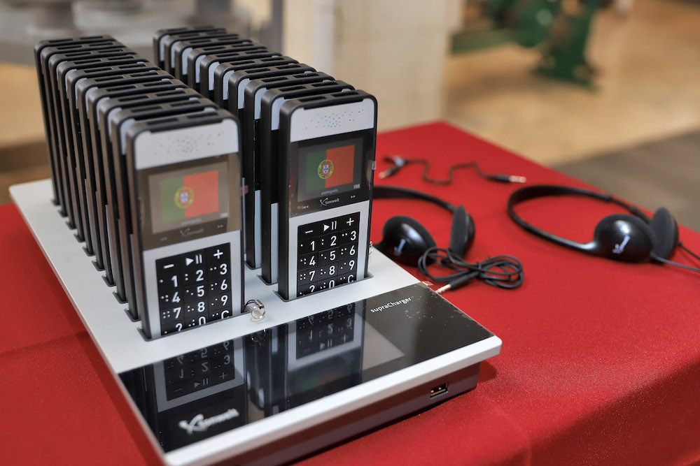 Audioguias adaptados no Museu do Trabalho Michel Giacometti